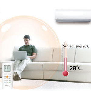Инверторен стенен климатик Midea All Easy Pro Nordic MSEPCU-18HRFN8-QRD0GW