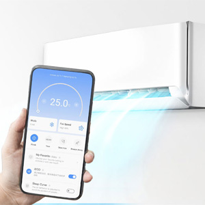 Инверторен климатик Midea Breezeless E CB1-09HRFN8-I(B)