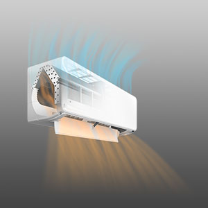 Инверторен стенен климатик Midea All Easy Pro Nordic MSEPCU-18HRFN8-QRD0GW